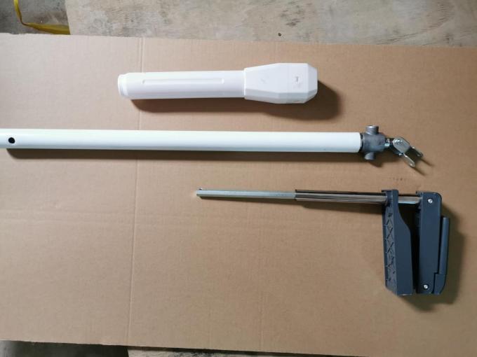 Opsional Stroke Tube Hospital Bed Engkol Menangani Engkol Lipat Stainless Steel 0