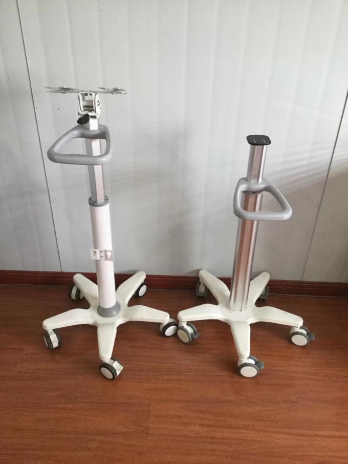 Gerobak Peralatan Medis Bergerak Komputer Workstation Trolley Tipe Standar 0