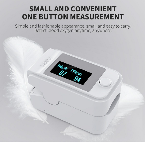 Perawatan Rumah 8S Oled Finger Pulse Oximeter Perangkat Medis Habis 1