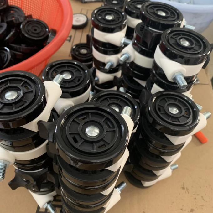 Kastor Troli Hitam 3 Inch Untuk Mesin Medis Rumah Sakit Untuk Rumah Sakit 1