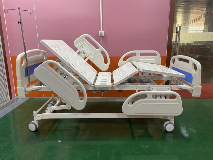 Ruang Bangsal ICU Tiga Fungsi Tempat Tidur Rumah Sakit Listrik Biru Putih 0