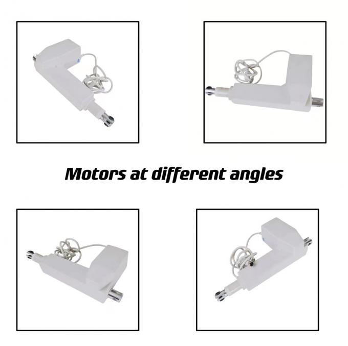 24V DC Motor Magnet Permanen Aktuator Linear Putih Untuk Tempat Tidur Medis 1