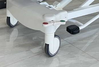 Hospital Equipment Medical Patient Trolley pengaman lipat Pengiriman kursi roda b 2
