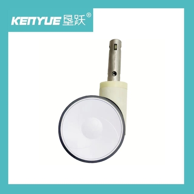 Beli 5 Inch Central Control Rumah Sakit Kastor Tempat Tidur Medis Berdedikasi Putih pembuatan online