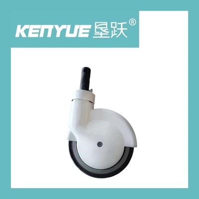 Beli Rumah Sakit Central Control Kastor Tiang Panjang 8 Inch Central Lock Rumah Sakit Bed Caster pembuatan online