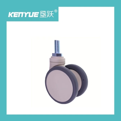 Beli Batang Berulir Putar Ganda 3 Inch Universal 65MM Kastor Keranjang Medis pembuatan online