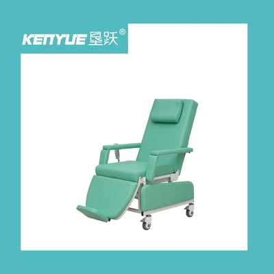 Beli Rumah Sakit Painted Steel PVC Leather Green Hemodialysis Chair Manual pembuatan online