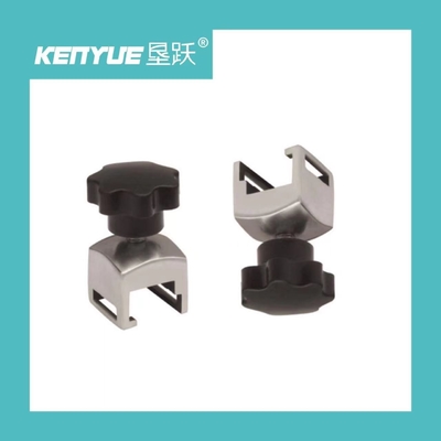 Beli Tempat tidur bersalin rumah sakit hitam plug-in stainless steel slider persegi pembuatan online