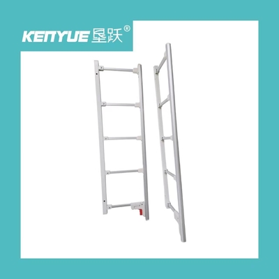 Beli Lima Tiang Perak Dilipat Rel Samping Tempat Tidur Aluminium Alloy Guardrail pembuatan online