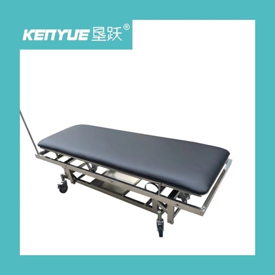 Beli Truk tandu rumah sakit beroda hitam Truk tandu stainless steel pembuatan online