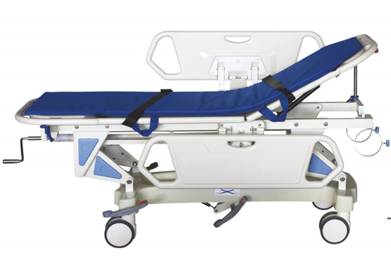 Beli Manual Transportasi Darurat Stretcher Trolley Rumah Sakit Transfer Pasien Central Brake pembuatan online