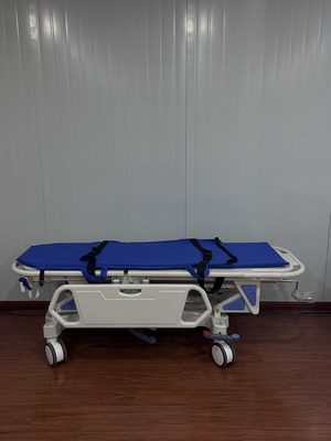 Beli Aluminium paduan pasien Transfer Stretcher Trolley 1930*640*530 Gerakan mobil terbuat dari baja pembuatan online