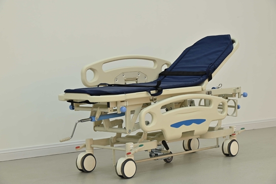 Beli Penempatan pasien Stretcher Produk medis Roda pusat Fungsi produk Kursi roda tempat tidur transfer pembuatan online