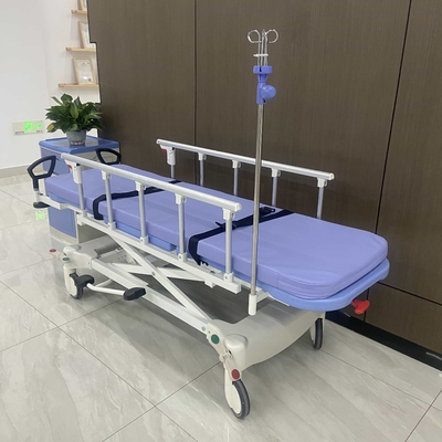 Beli Hospital Equipment Medical Patient Trolley pengaman lipat Pengiriman kursi roda b pembuatan online