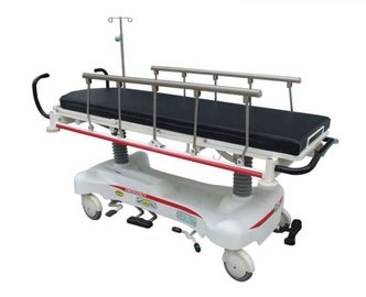 Beli Kereta Tandu Deluxe Steel Black Hospital Dapat Dilepas dengan Empat Kastor pembuatan online