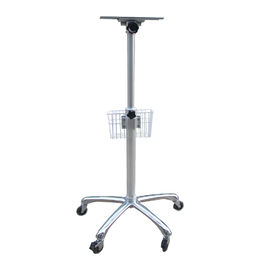 Beli Aluminium Alloy Tahan Lama Workstation Komputer Troli Pasien Dengan Tinggi 890mm pembuatan online
