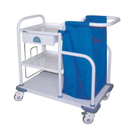 Beli Binatu Mengumpulkan Peralatan Medis Trolley Untuk Rumah Sakit Hotel Disemprot Baja Karbon pembuatan online