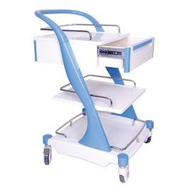 Beli Bingkai Paduan Aluminium Alat Medis Trolley Bule Merah Dengan Empat Kastor Diam pembuatan online