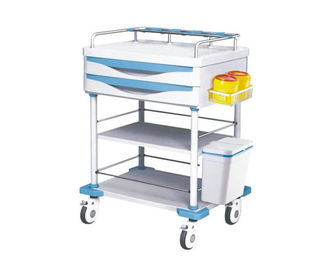 Beli Rangka Baja Alat Medis Trolley Kecelakaan Troli Dengan Rak Obat Infus pembuatan online