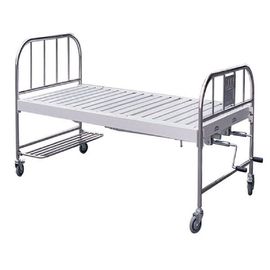 Beli Rumah Sakit Umum Nonelektrik Tempat Tidur Perawatan Kepala Panel Stainless Steel Dan Rel Sisi pembuatan online