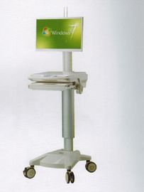 Beli Ringan Semua Dalam Satu Komputer Workstation Trolley Warna Putih Untuk Dokter Dan Perawat pembuatan online