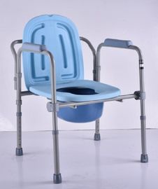 Beli Desain Lipat Kursi Potty Commodes Bahan Abu-abu Warna Bingkai Pipa Tembaga pembuatan online