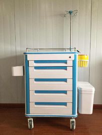 Beli Dokter 5 Inch Caster Wheel Medis Storage Trolley Rumah Sakit Obat Untuk Darurat pembuatan online