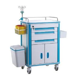 Beli ABS Medical Trolley Anestesi Trolley Cart untuk Trolley Rumah Sakit Darurat Rumah Sakit pembuatan online