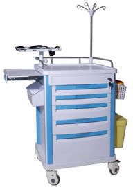 Beli ABS Utilitas Peralatan Emergency Crash Cart Furniture Desain OEM Dengan Tempat Sampah pembuatan online