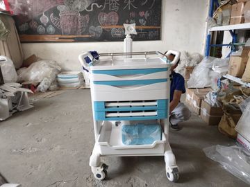 Beli Perawatan Rumah Sakit Kendaraan Alat Medis Trolley Ramah Lingkungan ISO CE pembuatan online