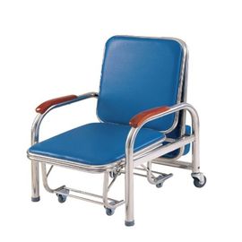 Beli Stainless Steel Samping Tempat Tidur Infus Medis Kursi Perawat Menemani Lipat OEM pembuatan online
