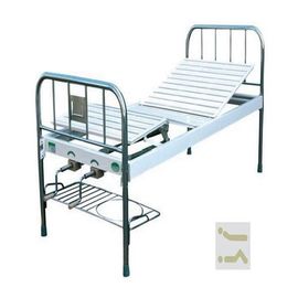 Beli Tempat Tidur Rumah Sakit Manual Logam Normal Sederhana Berkualitas Tinggi Dengan Tempat Tidur Baja Engkol CE ISO Disetujui pembuatan online