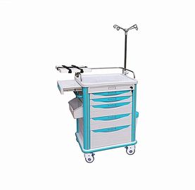 Beli Obat ABS Crash Cart Peralatan Rumah Sakit Perawatan Trolley Multi Fungsi pembuatan online