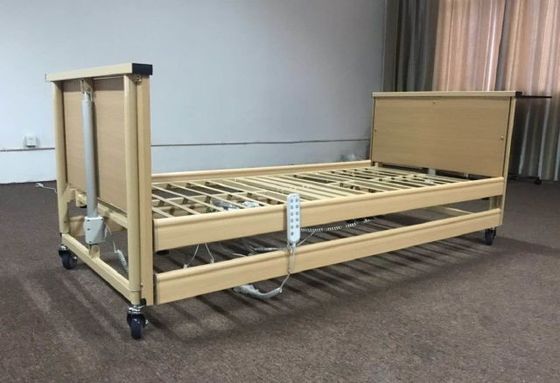 Beli Perabot Medis 5 Fungsi ICU 820MM Tempat Tidur Rumah Sakit Listrik Kayu pembuatan online