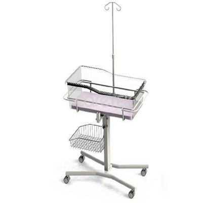 Beli Tempat Tidur Bayi Rumah Sakit 890mm Mobile Adjustable Dengan Roda Keranjang Kasur pembuatan online