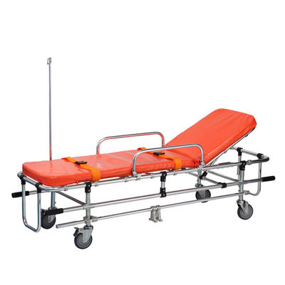 Beli Ambulans 194cm 160Kg Troli Pengangkut Pasien Dengan Tiang IV pembuatan online
