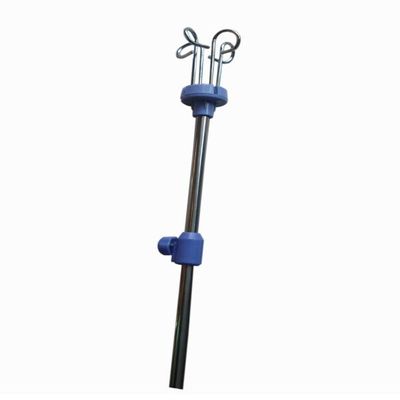 Beli Pasien 210cm Tempat Tidur Rumah Sakit IV Tiang Aksesoris Penyangga Infus Stainless Steel pembuatan online