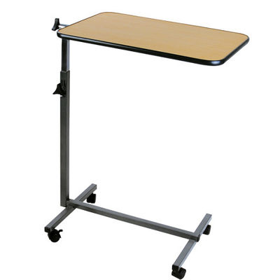 Beli Tiltable Surface 700mm 1010mm Hospital Bed Tray Table Over Bed Food Table pembuatan online