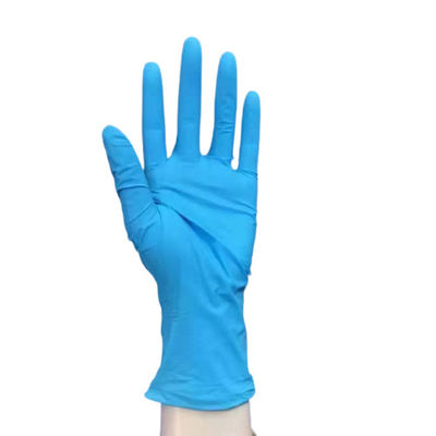 Beli Sarung Tangan Ujian Sekali Pakai Rumah Sakit Sarung Tangan Nitril Warna Biru Tiga Ukuran pembuatan online