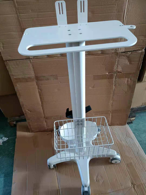 Beli Kereta workstation komputer medis putih untuk memantau rumah sakit pembuatan online