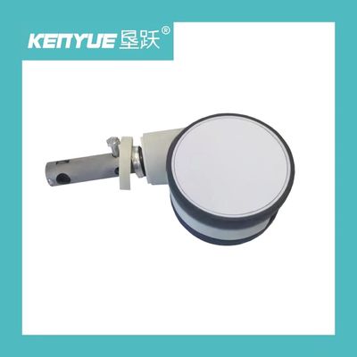 Roda kastor medis Kontrol Pusat 6 Inch Tipe S putih untuk rumah sakit
