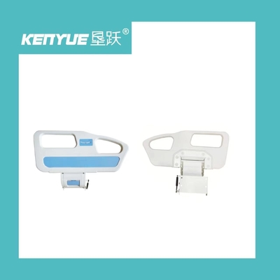 Ketahanan Korosi 57.5mm PP Hospital Panel Side Rails Biru