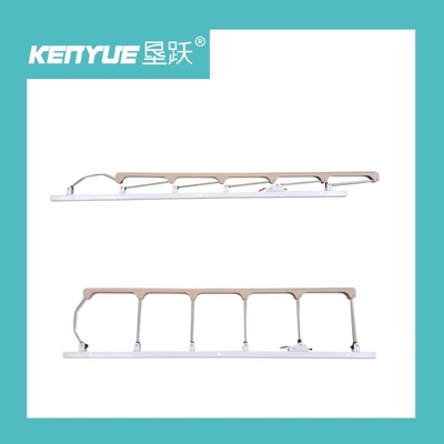 Stainless Steel Dua Warna Pagar Pembatas Khusus untuk Tempat Tidur Medis Rumah Sakit