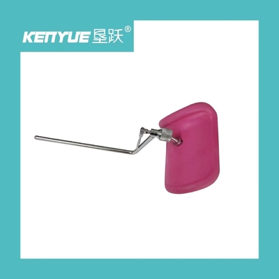 Bagian Tempat Tidur Bersalin Rumah Sakit Bahan Plating Bracket Kaki Merah Muda