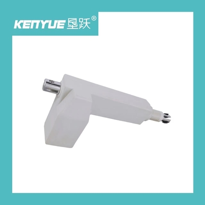 24V DC Motor Magnet Permanen Aktuator Linear Putih Untuk Tempat Tidur Medis