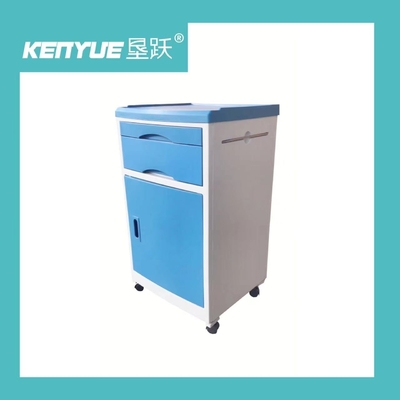 Kabinet Samping Tempat Tidur Rumah Sakit Moveble 15Kgs Multifungsi Dengan Laci