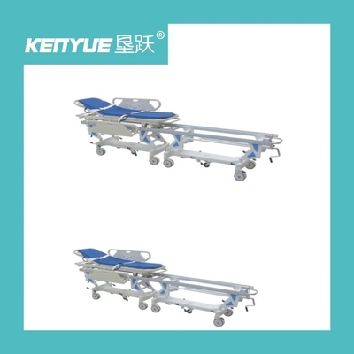 Kustom Trolley Penyelamatan Darurat Tandu Medis Rumah Sakit Bed Gurney