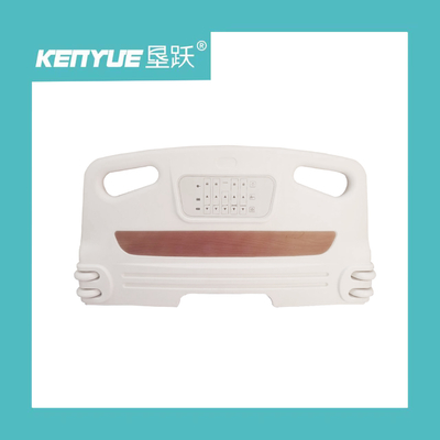 Kait Baja 61.5CM Rumah Sakit Tertanam Warna Headboard Removable Dapat Disesuaikan