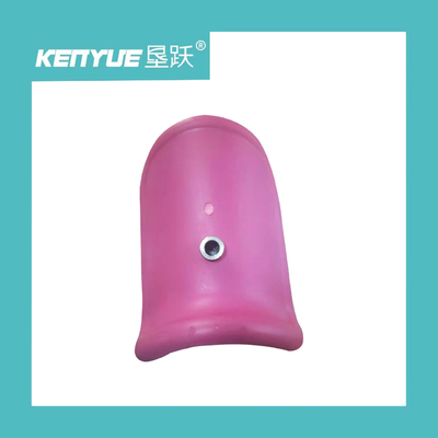 Tempat Tidur Bersalin Rumah Sakit PU Foam Foot Rest Warna Pink Aksesoris Tempat Tidur Pengiriman