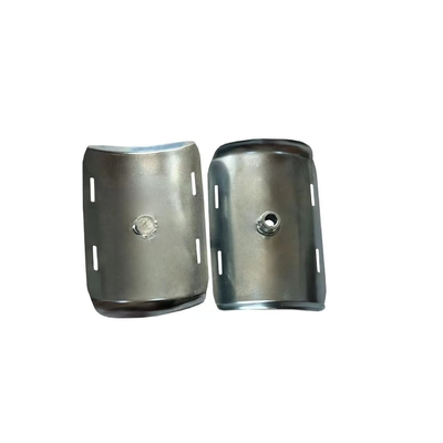 Silver White Iron Leg Rest Bahan Logam Medis Untuk Tempat Tidur Rumah Sakit